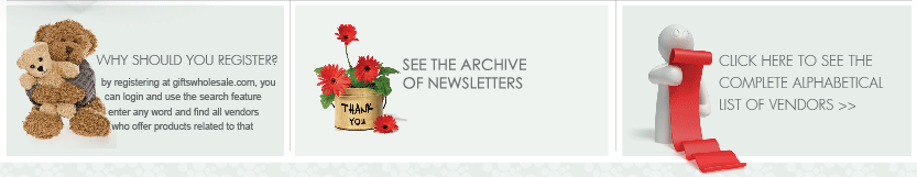 Gifts Wholesale: Gifts Direct From Wholesale Gift Companies