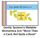 Gently Spoken's Mailable Momentos Are 