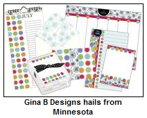 Gina B Designs hails from Minnesota