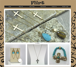 Flirt Product's new wholesale CAMEO EZ website