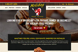 Holiday Fried Pecans Home Page