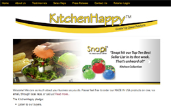 Kitchen Happy's new wholesale CAMEO EZ website