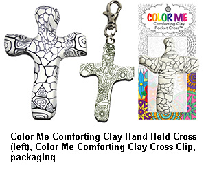Calypso Studios Colorable Clay Crosses