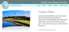 CameoGlass Home Page
