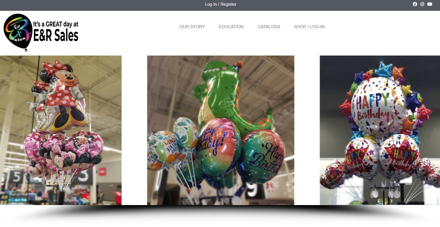 E & R Sales Home Page