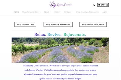 Lynns Lavender Home Page