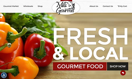 Mills Gourmet Home Page