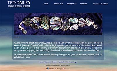 Ted Dailey Jewelry Home Page